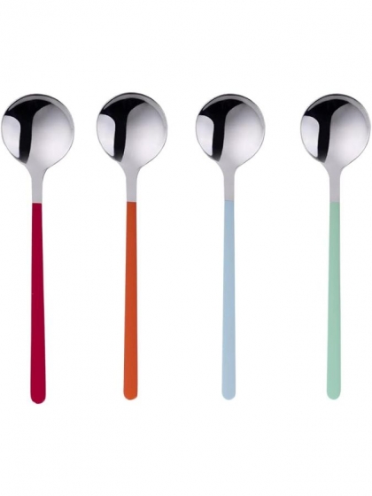 Bialetti, Set 4 cucchiaini colorati da caff Sunset Infinity